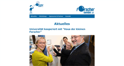 Desktop Screenshot of forscherbambini.de